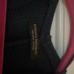 Banana republic organic cotton navy duster sweater